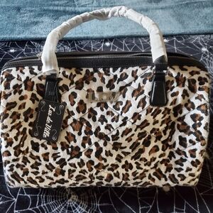 LUX DE VILLE LEOPARD TOTE
